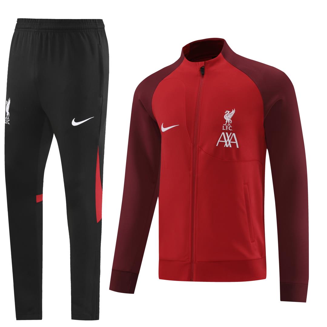 AAA Quality Liverpool 22/23 Tracksuit - Red/Dark Red